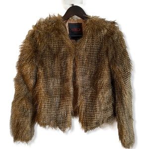 Vegan fur coat Sz small